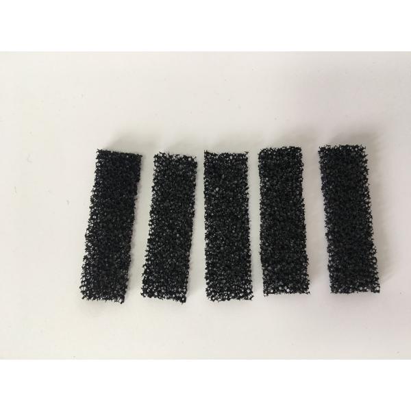 Dustproof 15mm Foam Filter Material , 35PPI Carbon Filter Sponge