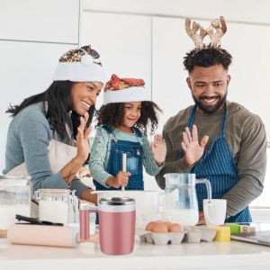 Double Wall Multifunctional Magnetic Stirring Cup Self Stirring Travel Mug