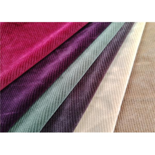 Super Soft Stripe Velvet 95% Polyester 5% Spandex Fabric Stretch Velvet Spandex Fabric For Garments