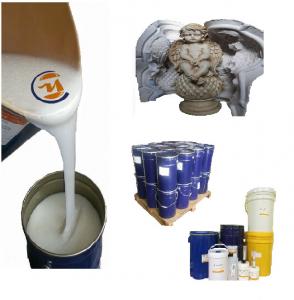 Quality Brushing High Viscosity RTV2 Tin Cure Silicone Rubber For Sculpture for sale