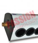 High Efficiency Heat Pipe Evacuated Tube Solar Collectors 40mm Insulation