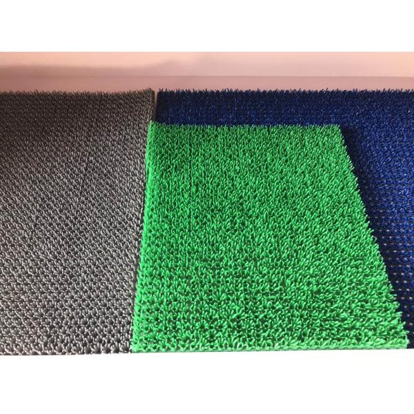 Anti Slip PVC Grass Mat Artificial Carpet 60cm / 90cm / 100cm / 150cm For Width