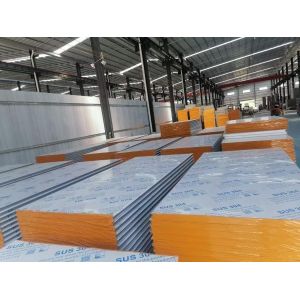 Quality Rock Wool Sandwich Panel for GMP Clean Room for sale
