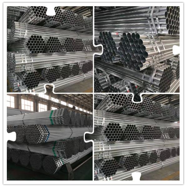 Q195 S235JR S275JR Seamless Round Galvanized Steel Pipe 50x50mm