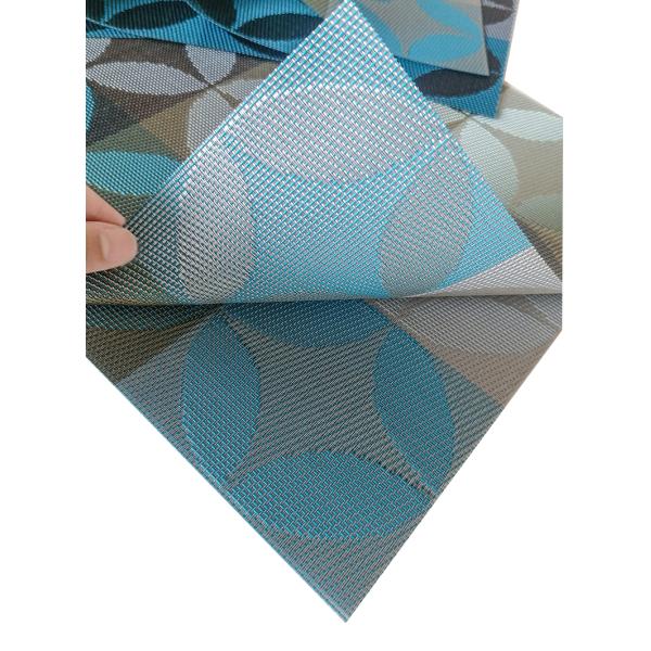 Customized Logo Acceptable Rectangle Place Mat for Modern Kitchen Table Decoration