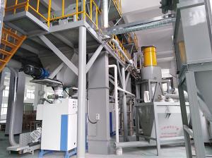 Quality 10 - 30T Per Hour Tile Adhesive Machine For Cement Sand Mixing And Packing for sale