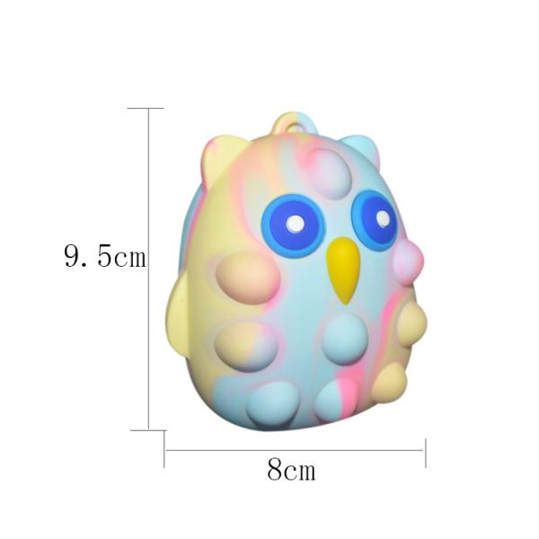 Anti Pressure Silicone Squeeze Toy 3D Pop Fidget Ball Non Toxic For Kids