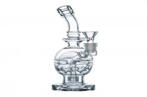 China Swiss Perc Dab Rigs Showerhead Perc Glass Bong Cool Water Pipe on sale