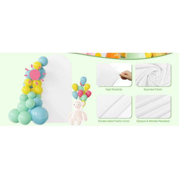 Wedding Arch Backdrop Covers Round Top Cover For Birthday Party Ceremony