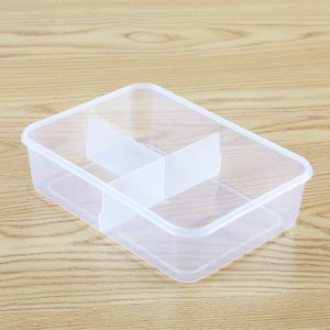 RB PP Transparent Freezer Crisper Box With Lid