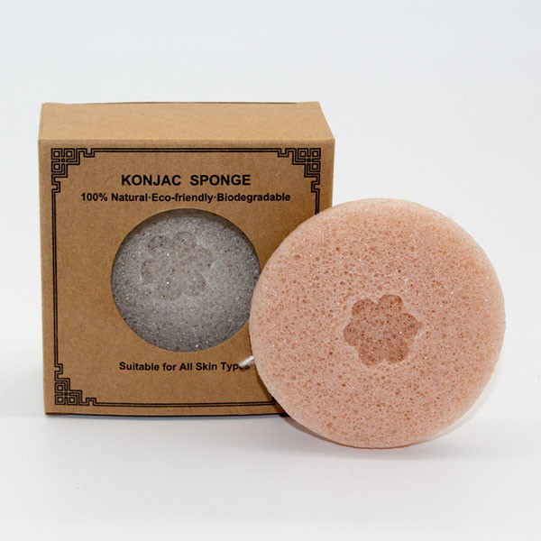 Organic Natural Face Cleansing Organic Konjac Sponge Private Label