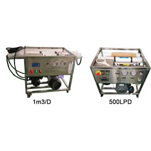 55KW Containerized Solar Powered Desalination Plant DOW membrane