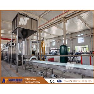 Advanced Temperature Control Peanut Roasting Peeling Line Blanched Peanut