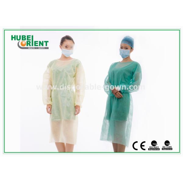 SMS Disposable Medical Isolation Gown With Long Sleeves