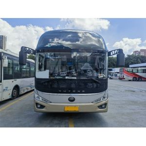 Buy cheap Euro 6 Double Door Used Commercial Buses with Extra Large Luggage Warehouse from wholesalers