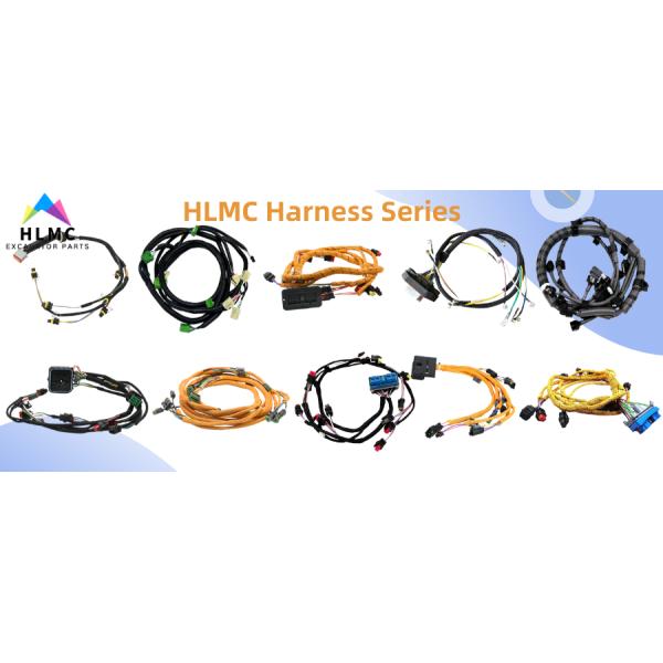 386-3457 260-2193 E320D E329D E336D Excavator Wiring Harness Plug Fit