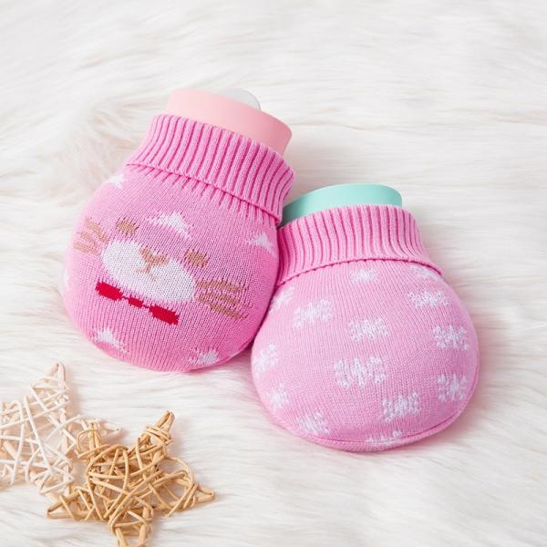 Classic Red 2 Liter Hot And Cold Water Bottle , Hot Water Bottle For Cramps With Anti Leak Design