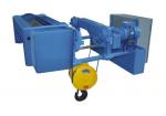 Special Alloy Steel Wire Rope Hoists WHL - C Two Drum Bucket Electrical Low