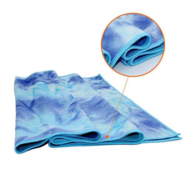 Personalized Printed Microfiber Yoga Towel For Hot Yoga