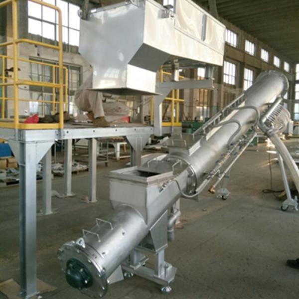 OEM Custom Stainless Steel Recycling Conveying System Screw Auger Conveyor Grain Conveyor
