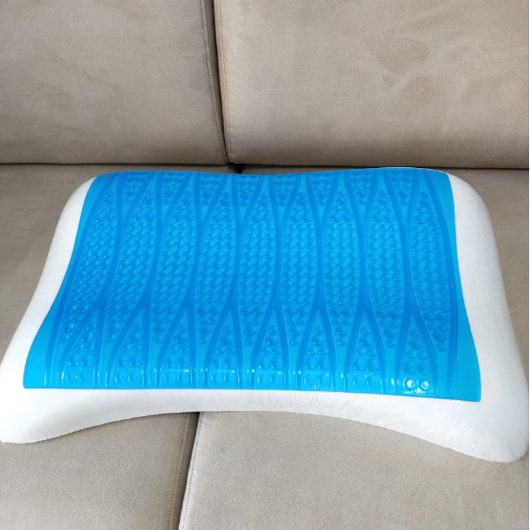 Adult Cooling Gel Memory Foam Pillow Anti Bacterial / Mite Durable Compressive
