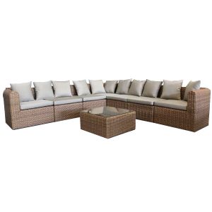 Quality Outdoor rattan furniture modular sectional sofa set --YS5739 for sale