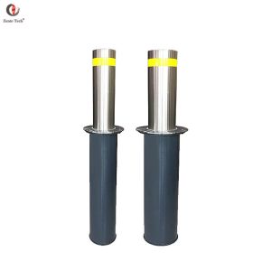 Quality IP67 Retractable Parking Hydraulic Rising Bollards 3s To 6s for sale