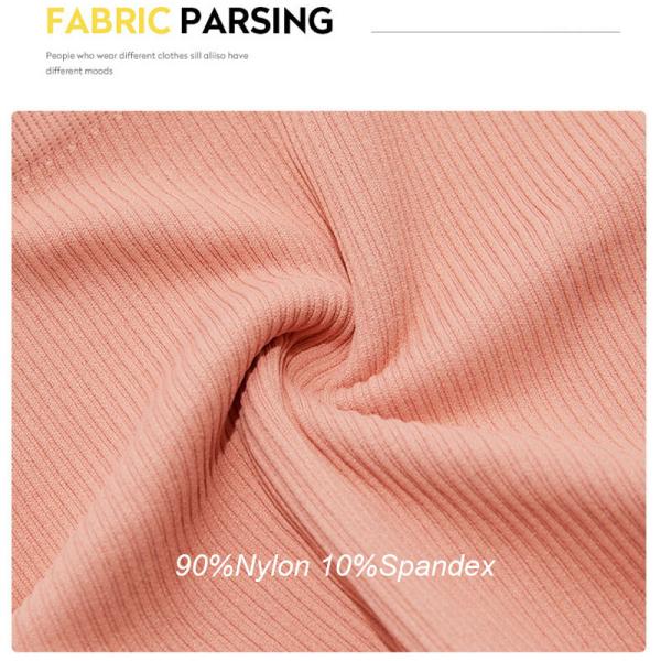 Stretchable Female Yoga Set Clothes Seamless Running Ribbed Crop Top Leggings