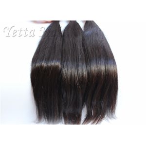 Quality Black Raw Unprocessed Malaysian Hair Extensions No Mixture No Lice for sale