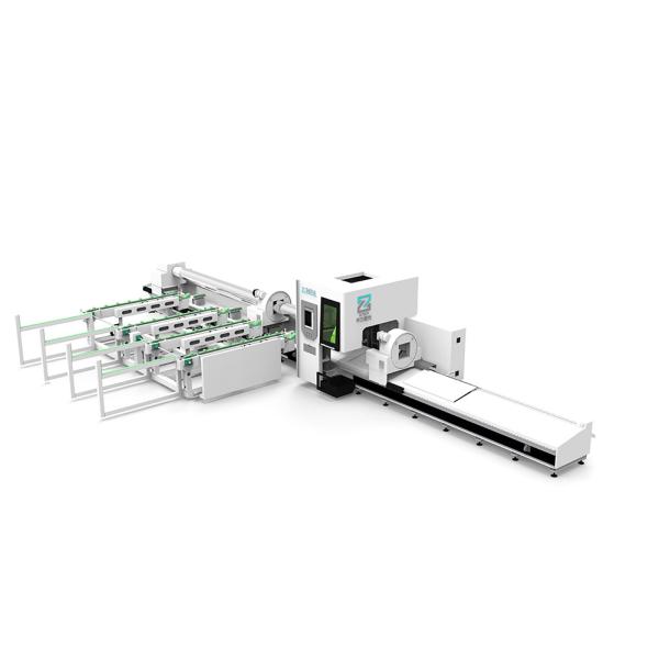 Automatic Metal Pipe Laser Cutting Machine 2000W-8000W CNC Laser Metal Pipe Cutter Machine