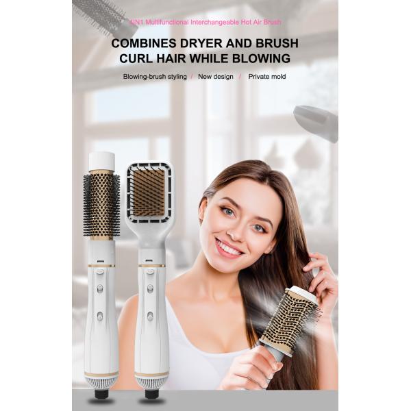 Interchangeable Hair Straightener And Curler Brush 2.5m Power cord