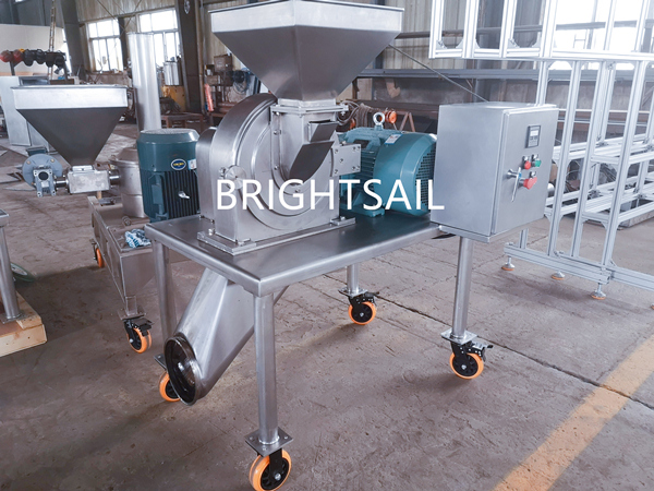SS304 Hammer Type Nutmeg Powder Milling Machine