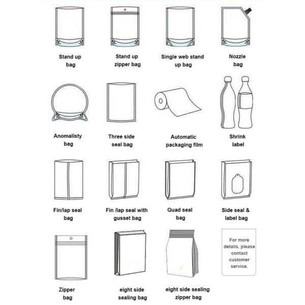 Reusable Plastic Stand Up Pouch With Spout Special Shaped