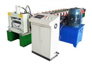 China Cold Steel Hydraulic Decoiler Machine , Gutter Roll Forming Machine Customized Color on sale