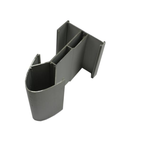 Anodized Machined Aluminium Profiles Die Casting Machine Parts For Building Material