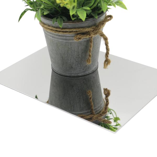 316 PVD Mirror Stainless Steel Sheet 0.8mm Thickness Customize