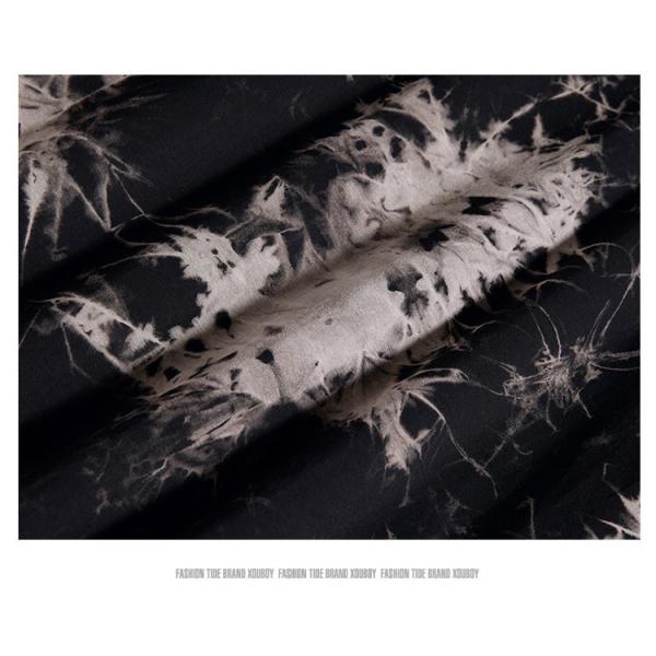 120-250gsm Summer Unisex Oversized T Shirt Tie Dye Short Sleeve Men′S Hip Hop Tee