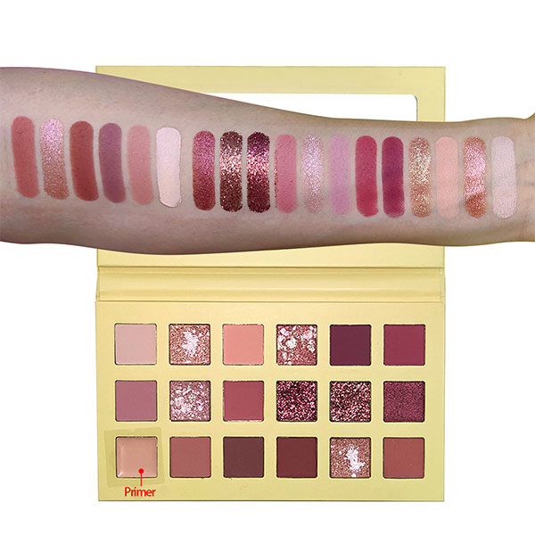 Cruelty Free Mixed Palette High Pigment Eyeshadow