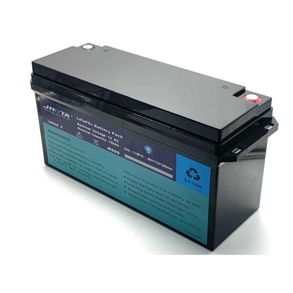 2500 Times Cycle UPS Boat Solar Storage Battery 150Ah Lithium Battery With Built In BMS