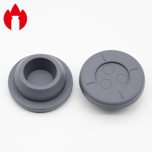 Quality Grey 28-B1 Pharmaceutical Rubber Stoppers Ethylene Oxide Sterilization for sale