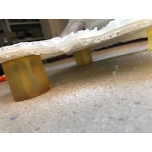 SGS Bacstone Glass Panel With 1-2mm Thin Natural Stone