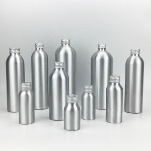 China Durable Spray Aluminum Cosmetic Bottles 120ml 100ml Essential Oil on sale