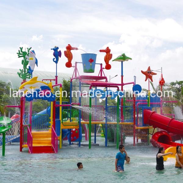 Small Funny Water Park Playground Parks With Water Play For Children