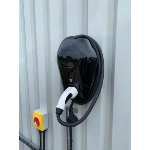 Level 2 OCPP 1.6J full function CE certified 22kW Smart Home EV Charger Type2 connector with 5 meters cable WIFI and 4G