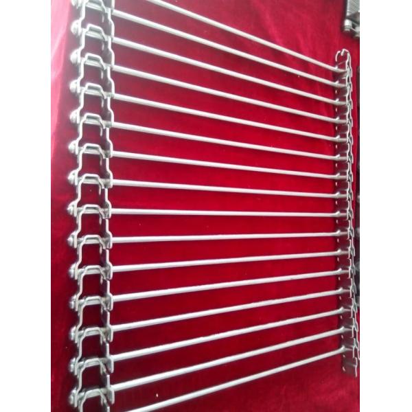 Heat Resistant Stainless Steel Spiral Wire Mesh Belt for Food Cooling Industry