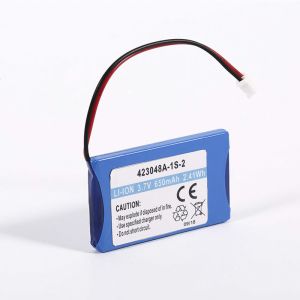 China 3.7V 650mAH 423048 Rechargeable Lipo Battery Constant Current 1C on sale