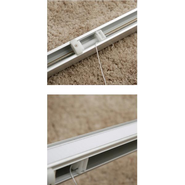 European style high-end grey Roman blinds bracket modern simple Customized living room dining room solid color