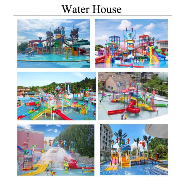 Hot Dip Galvanizing Rainbow Water Slide For Water Amusement Parks And Holiday Resorts
