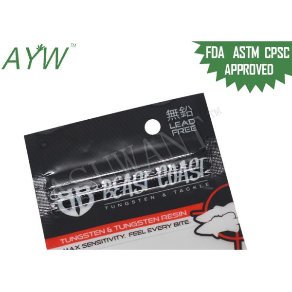 Clear PE Lined Pet Food Bag For Big Bass Live Fish Saltwater Lures Packaging