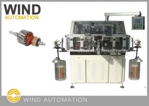 Quality Dual Flyer Armature Winding Machine /  Lap Winding Machine For 4poles Rotor for sale